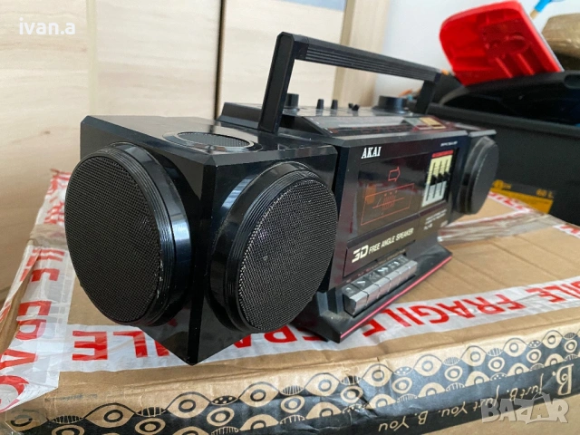 Akai PJ-15, снимка 3 - Радиокасетофони, транзистори - 53936350