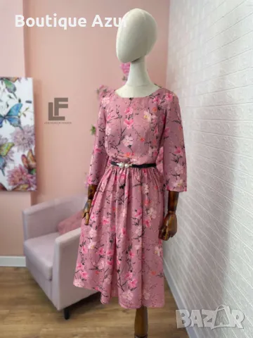 Рокля LFS Romantic Collection Pink , снимка 6 - Рокли - 50329399
