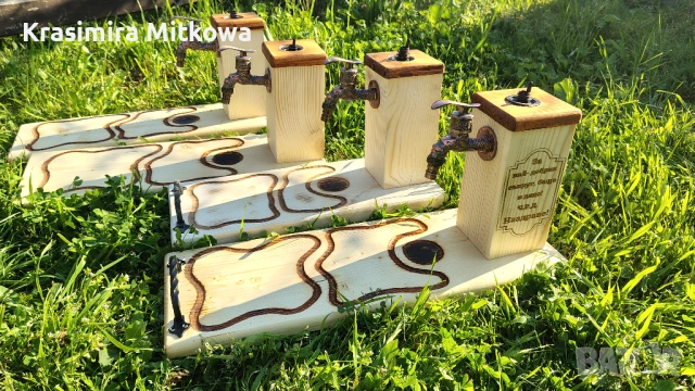 Дъски за мезета с диспендър за алкохол, снимка 9 - Подаръци за мъже - 54257228