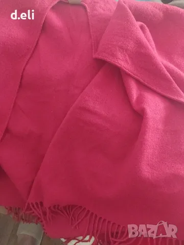 Голям шал Пончо 100% Вълна, снимка 5 - Шалове - 49074993