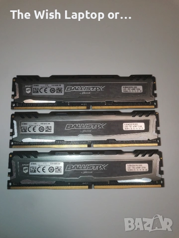 Ballistix by Micron sport, снимка 2 - RAM памет - 53376476