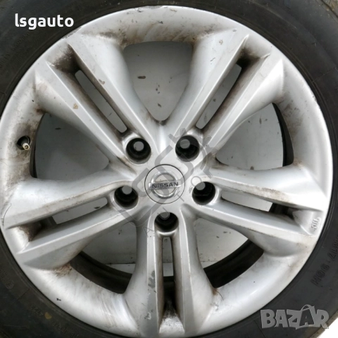 Алуминиеви джанти 5x114.3 с гуми R17 Nissan Juke I 2010-2019 ID:150249, снимка 2 - Гуми и джанти - 51655490
