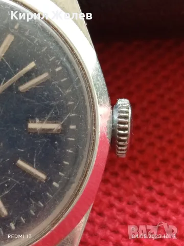 Стар механичен часовник дамски Заря СССР 17 камъка за ремонт части КОЛЕКЦИЯ 48003, снимка 5 - Антикварни и старинни предмети - 50149245