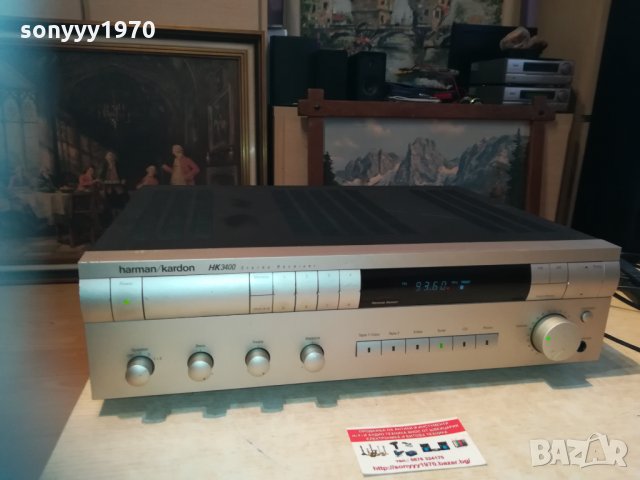 harman/kardon hk3400 receiver-made in japan 1503211142, снимка 2 - Ресийвъри, усилватели, смесителни пултове - 32165043
