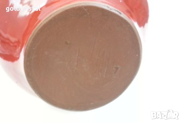 Керамична кана 20см, снимка 2 - Антикварни и старинни предмети - 16312909