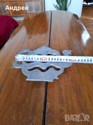 Стара поставка за топли съдове,предмети #9, снимка 3 - Антикварни и старинни предмети - 34518380