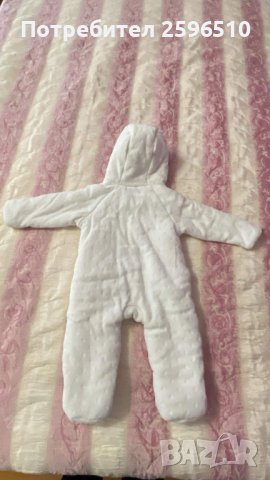 Бебешки космонафт за деца 6-9 месеца с мека,пухкава подплата., снимка 2 - Бебешки ескимоси - 42789745