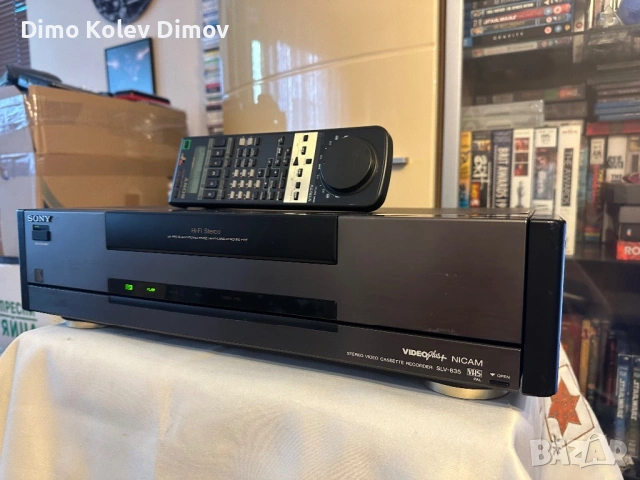 SONY SLV 835 Silver. Mega Rare!, снимка 3 - Плейъри, домашно кино, прожектори - 54246278