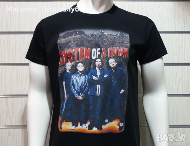 Нова мъжка тениска с дигитален печат на музикалната група SYSTEM OF A DOWN, снимка 5 - Тениски - 30116164