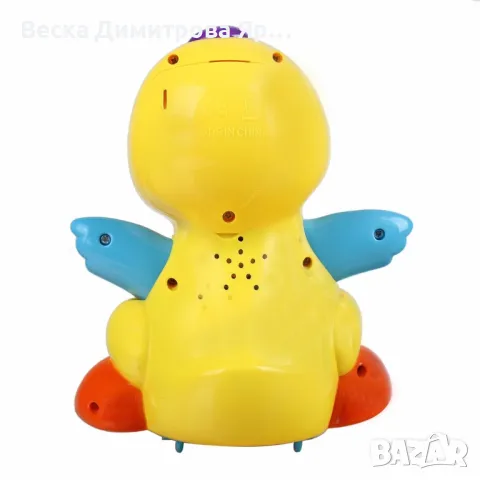 Забавно пате,Интерактивна играчка с музика и светлини, снимка 2 - Други - 48682443