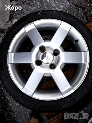 Алуминиеви джанти 16 цола със лятни гуми , снимка 3 - Гуми и джанти - 52661300