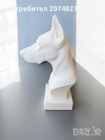 Dobermann Bust / Доберман бюст, снимка 3 - Декорация за дома - 53370371
