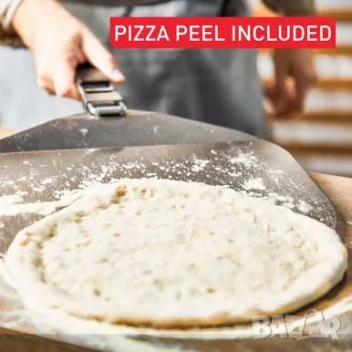 Фурна за пица на газ Tefal Pizza Pronto (JM413015), снимка 6 - Печки, фурни - 55838110
