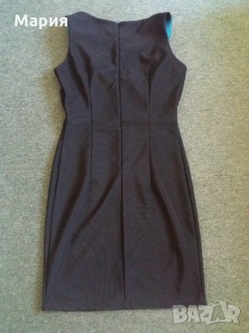 Промо! Рокля черно и тюркоаз S - 10 лв, снимка 7 - Рокли - 33753834