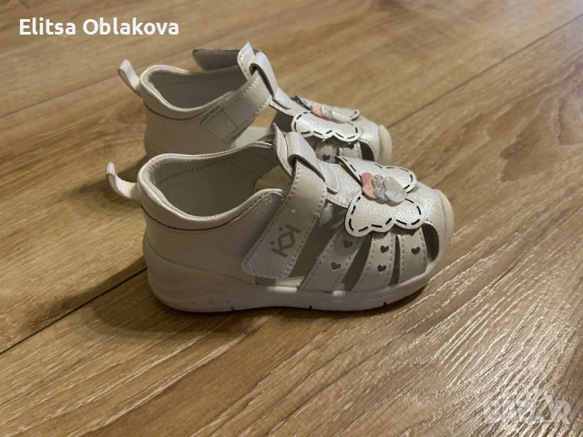 Сандали за момиче Колев и Колев 22 номер, снимка 2 - Детски сандали и чехли - 53978041