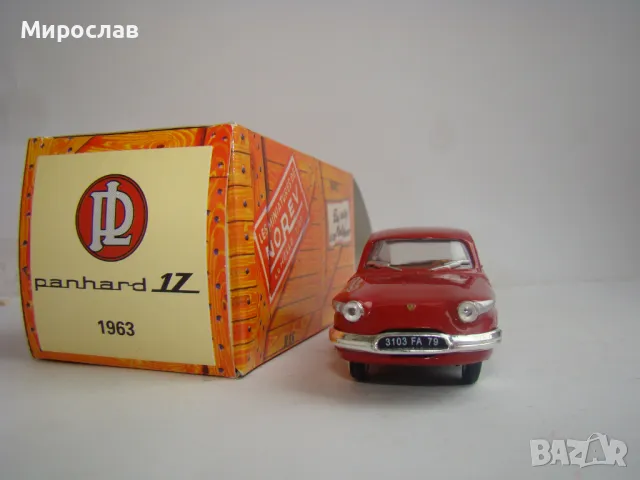 NOREV 1/43 PANHARD ИГРАЧКА КОЛИЧКА МОДЕЛ, снимка 3 - Колекции - 48425012