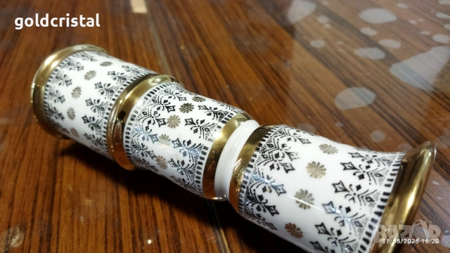 Стар български порцелан ваза и свещник , снимка 9 - Антикварни и старинни предмети - 53329249