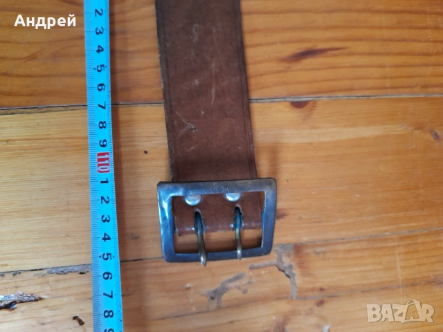 Стар Военен колан #14, снимка 5 - Антикварни и старинни предмети - 53167114