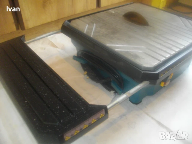 750 вата ф180мм английска оригинална ел. машина рязане плочки плочи камък облицовки ERBAUER отлична, снимка 10 - Други инструменти - 51252820