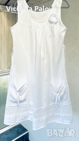 Супер красива къса рокля  Италия , снимка 9 - Рокли - 37272233