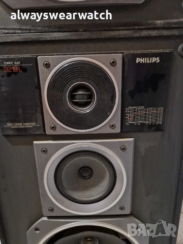 Тон колони Филипс / Philips 9218 L - трилентови, снимка 5 - Тонколони - 51547293