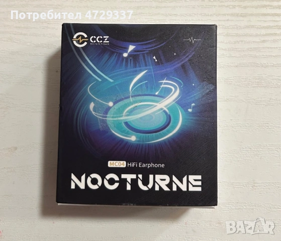 Hi-Fi Слушалки CCZ MC04 Nocturne – Хибридни IEM (1DD+1BA