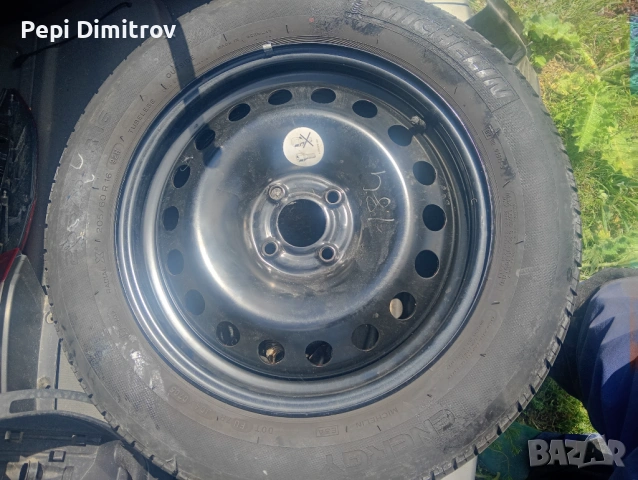 Резервна гума за Renault Grand Scenic с гума Michelin 43000027r 8200076103 / 2011