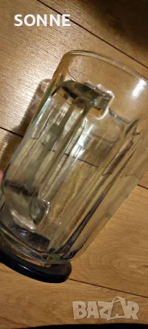 Стъклена немска кана за блендер/Стъклена чаша 1,5 литра, снимка 5 - Чаши - 47525457