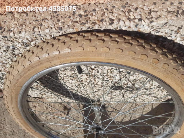 Капли 20 цола с гуми за BMX Български На Балкан Ловеч, снимка 5 - Части за велосипеди - 52194516