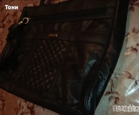 STEFANO Оригинал Нова Кожена Дамска Чанта , снимка 8 - Чанти - 50493210