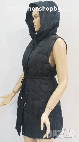 Дамски елек код 890 - черен, снимка 2 - Елеци - 53100755