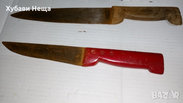 Ножове - маркови, стари от ръждаема стомана, снимка 1 - Ножове - 29363010