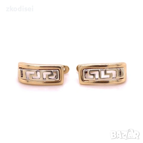 Златни обеци 2,26гр. 14кр. проба:585 модел:36391-1