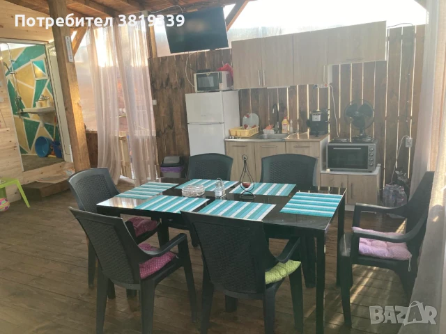 Каравана под наем | Къмпинг 4 Сезона | Градина, снимка 15 - Почивки на море - 50648556