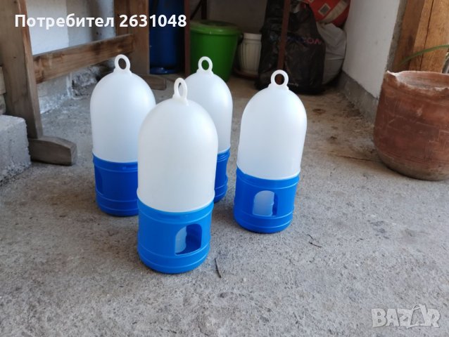 Поилка 1.5 литра за гълъби и птици , снимка 2 - Гълъби - 40000904