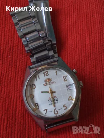 Унисекс часовник ORIENT AAA CRISTAL 21 JEWELS JAPAN MOVT красив стилен 44897, снимка 9 - Дамски - 45382188