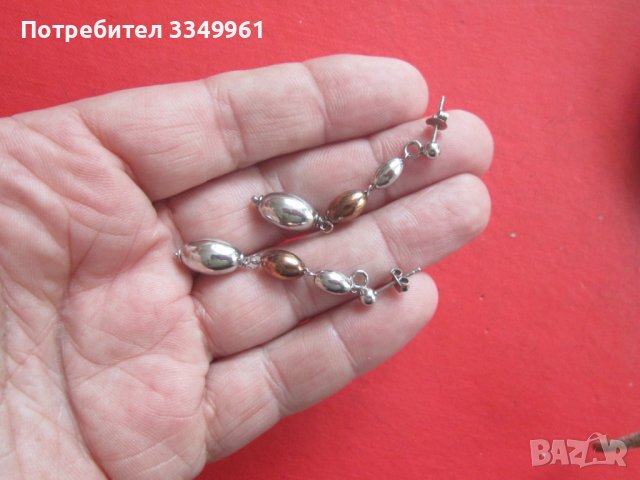 Дизайнерски сребърни обици обеци , снимка 6 - Обеци - 36699291