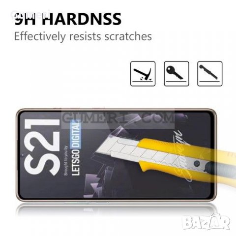 Samsung Galaxy S21 (5G) Стъклен протектор за целия екран , снимка 3 - Фолия, протектори - 32158945