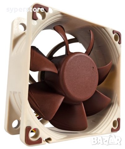 Вентилатор за компютър 60x60x25mm Noctua NF-A6x25-FLX SSO Bearing 3-pin 3000RPM 12V, снимка 2 - Други - 40411044