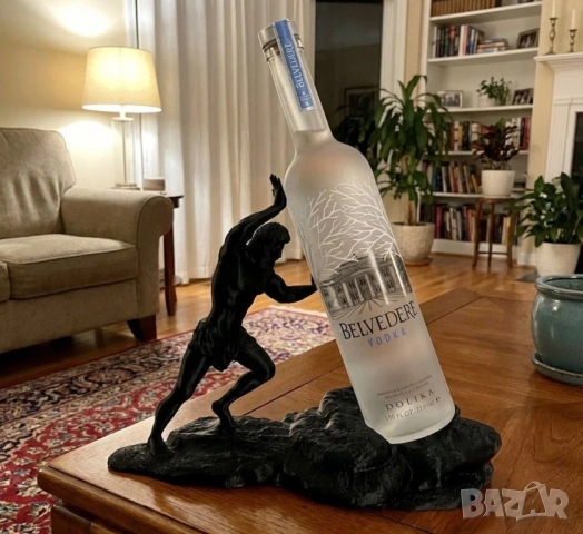 Бог Дионис стойка за напитки уиски вино водка и други статуетка фигура, снимка 4 - Декорация за дома - 54108741