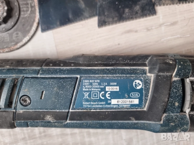 Мултишлайф BOSCH GOP 30-28 / Бош, снимка 4 - Ъглошлайфи - 56325017
