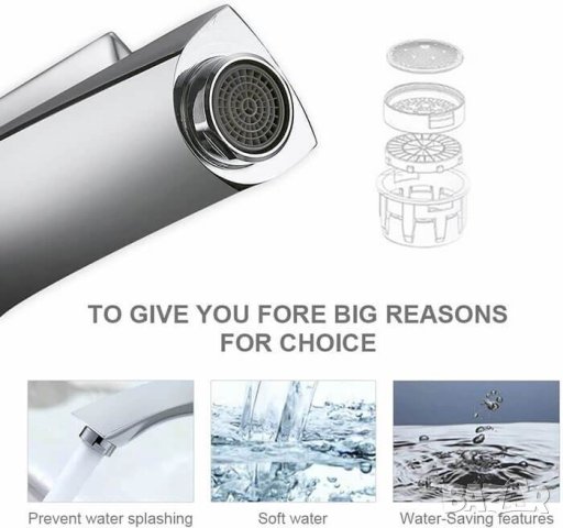 Смесител за мивка CZF408202, снимка 2 - Смесители - 42888034