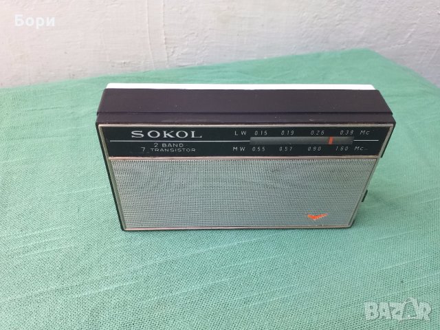 Радио ''SOKOL''  1963г  СССР, снимка 2 - Радиокасетофони, транзистори - 29389058