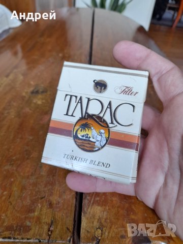 Стара кутия от цигари Tarak