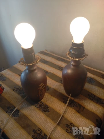 Комплект настолни лампи, снимка 4 - Настолни лампи - 51105228