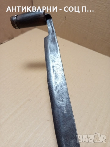 Стар Ръчно Кован Дърводелски Рукан., снимка 8 - Антикварни и старинни предмети - 51556584