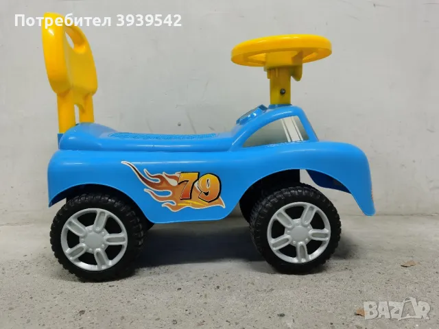 Детска кола за бутане с крачета. , снимка 3 - Детски велосипеди, триколки и коли - 48152307