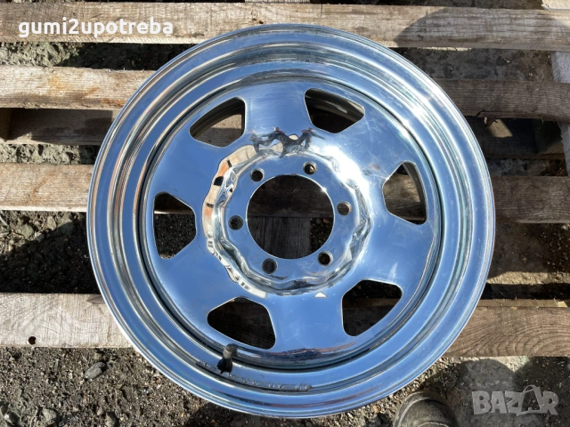 16 джанта 6х139,7 Toyota Land Cruser 6J Хром 110мм