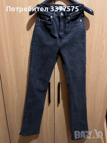 Черни дънки H&M с висока талия 