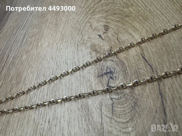 Златен синджир с кръст, снимка 6 - Колиета, медальони, синджири - 56430331